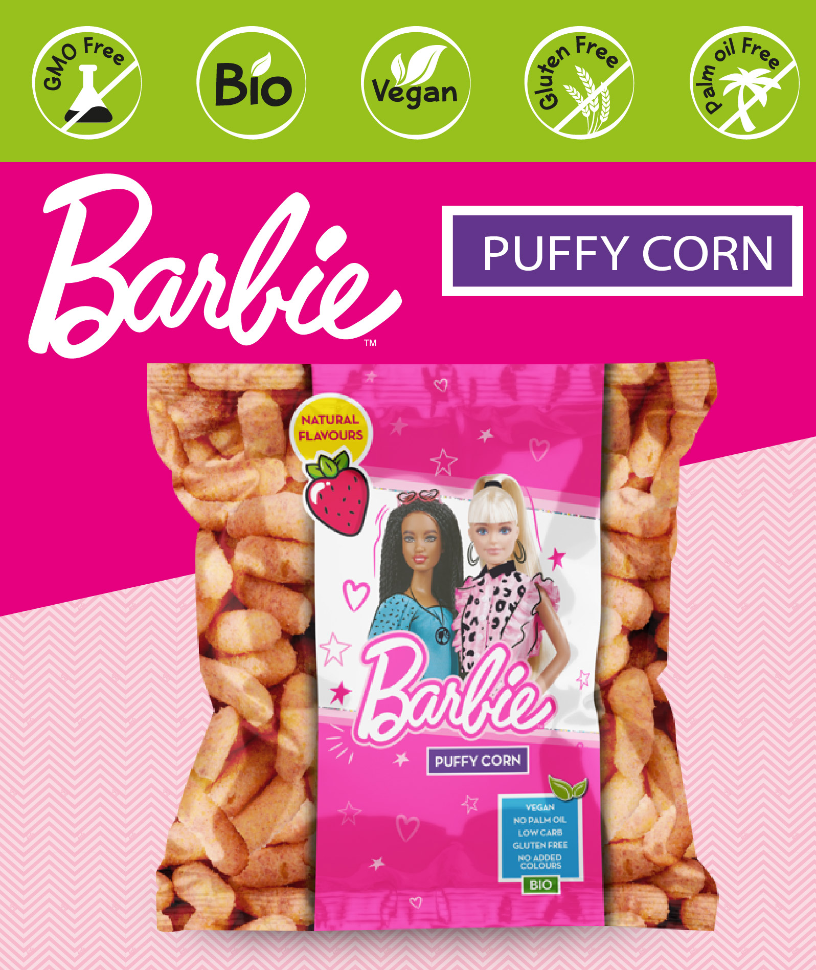 Barbie Puffy Corn advert